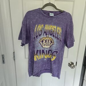 Vintage Men's Los Angeles Kings Purple Tee